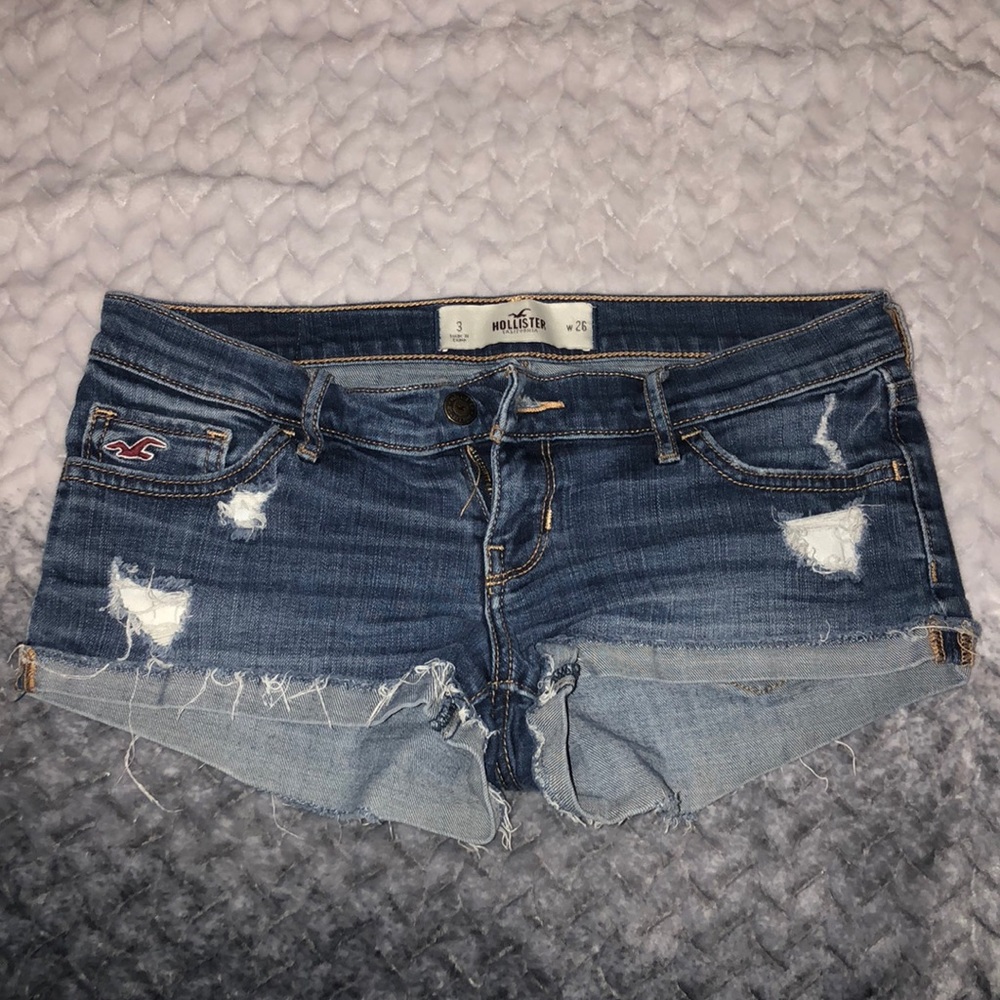 Hollister denim shorts